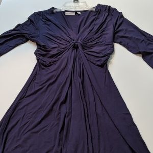 New York & Company medium purple dress